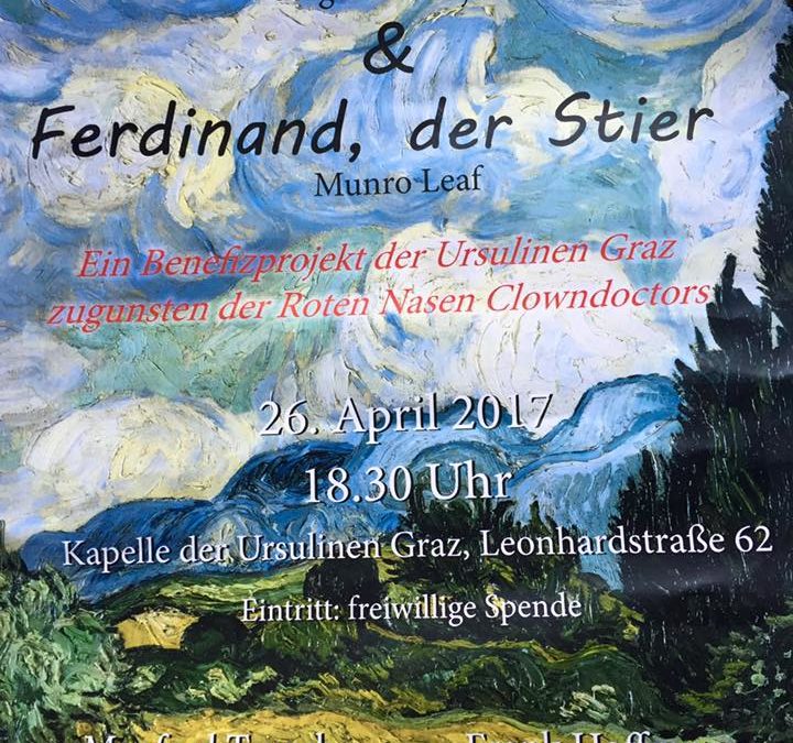 Peter und der Wolf am 26. April 2017 in der Kapelle der Ursulinen in Graz